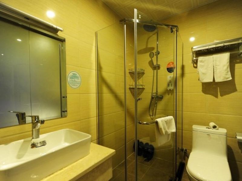 Greentree Inn Guizhou Guiyang Xiaoshizi Business Hotel Guiyang (Guizhou) Exterior foto